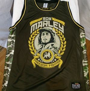 Catch a fire men's Bob Marley jersey